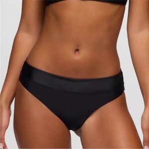 Prana Summer Wave Bikini Bottoms Black Size S